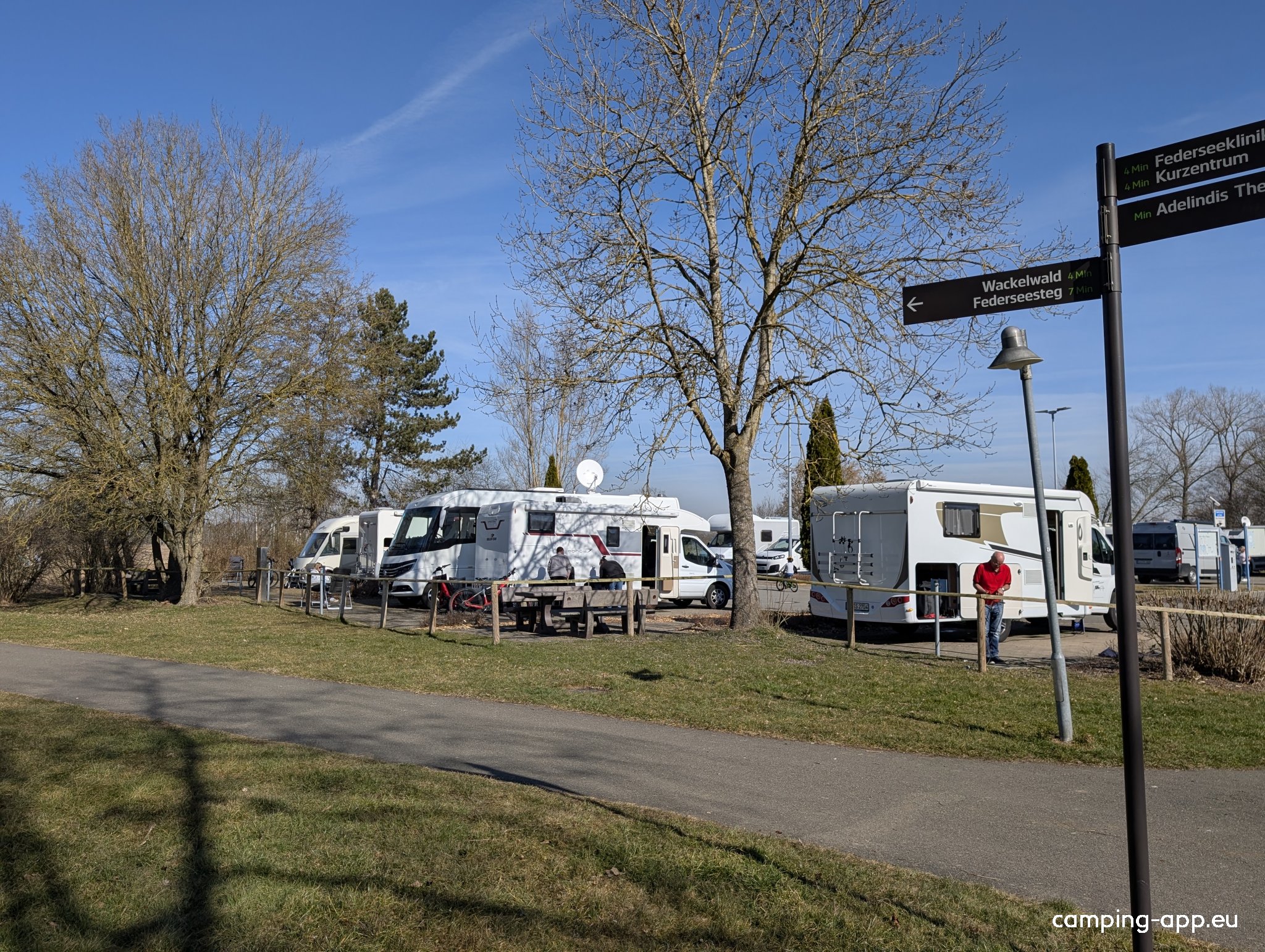 Stellplatz am Kurpark Bad Buchau