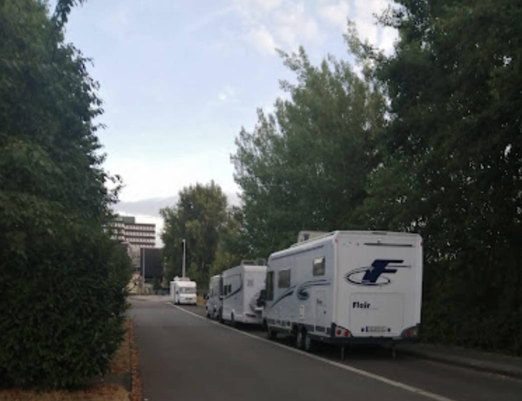 Stellplatz am Freizeitbad Olpe — Photo 2