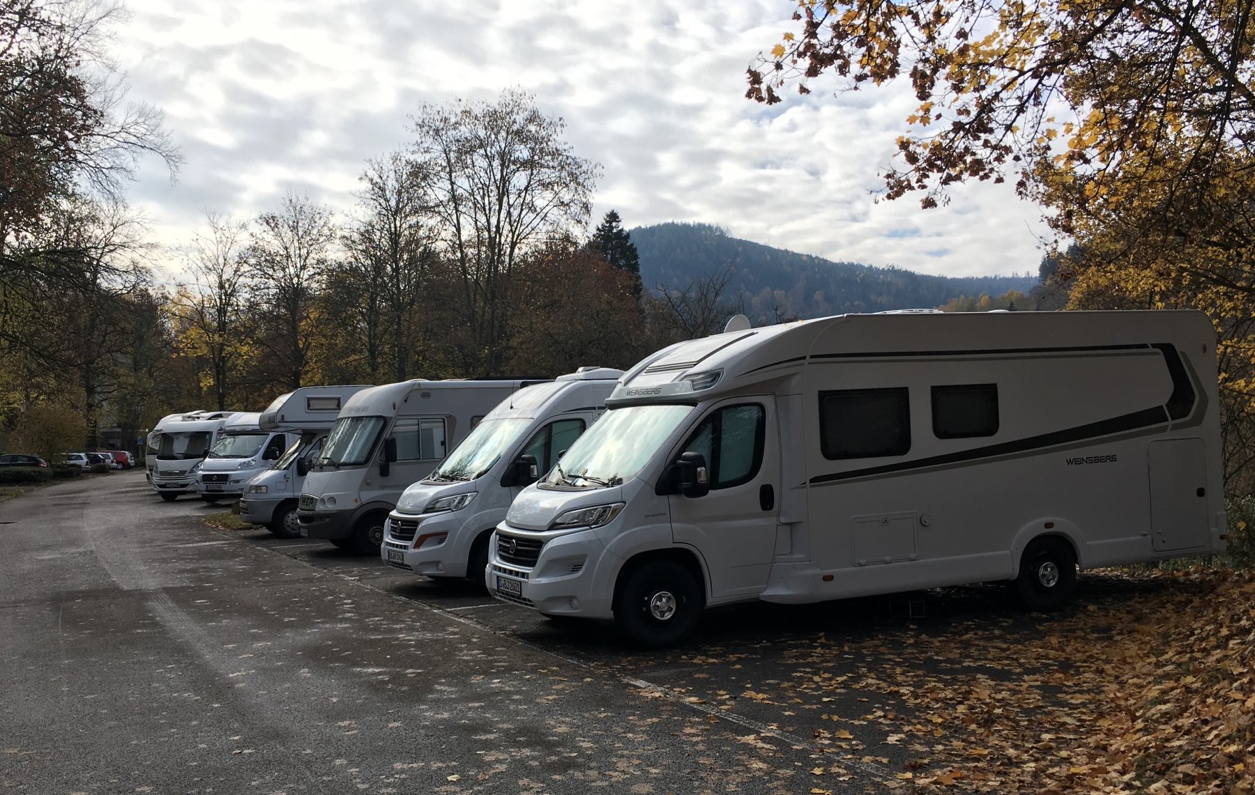 Stellplatz Bad Wildbad — Área de autocaravanas in Bad Wildbad-Wildbad