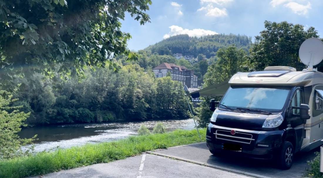 Stellplatz an der Sauerlandhalle Altena — Photo 5