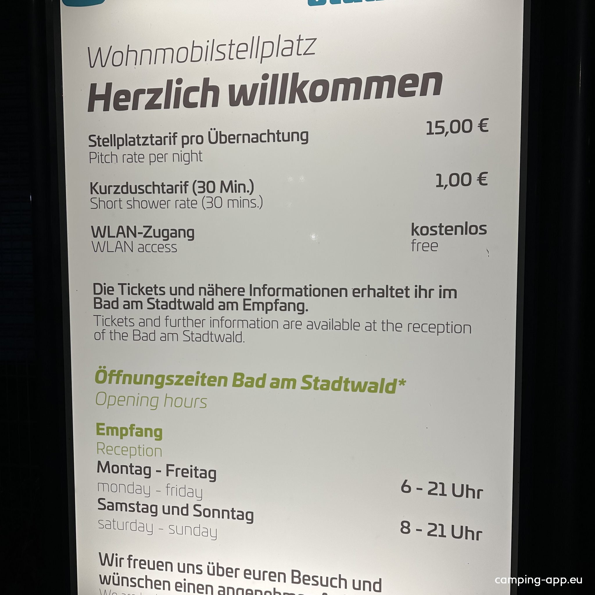 Stellplatz Bad am Stadtwald Neumünster — Photo 6