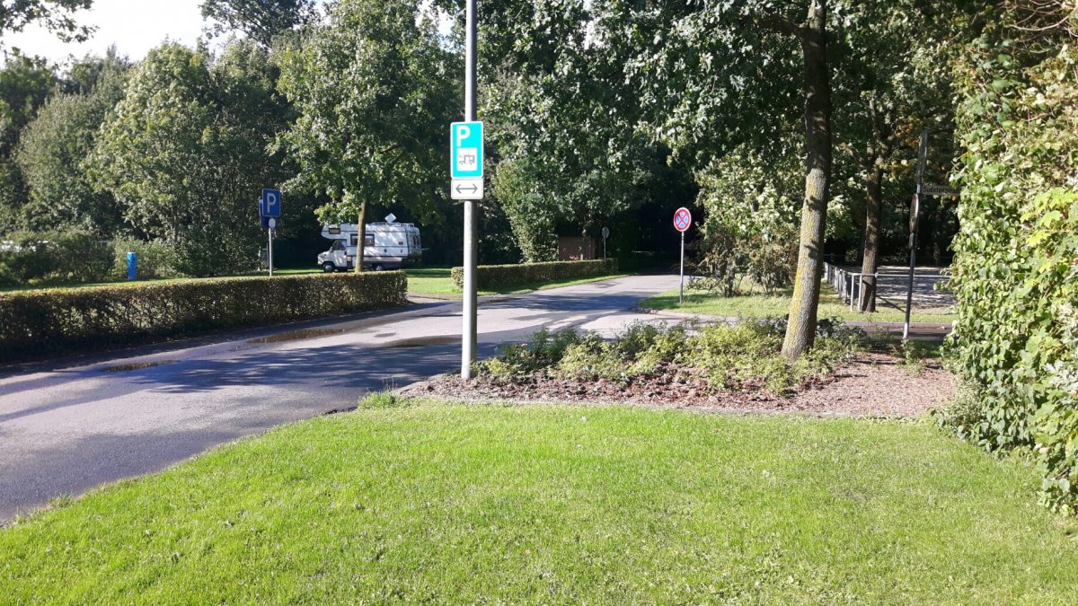 Stellplatz am Sportzentrum Rosendahl — Motorhome pitch in Rosendahl-Darfeld