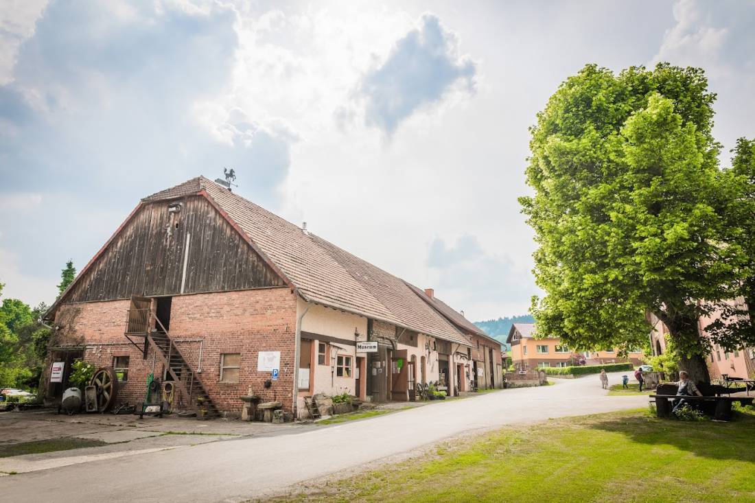 Stellplatz am Traktoren Museum Horn Bad Meinberg