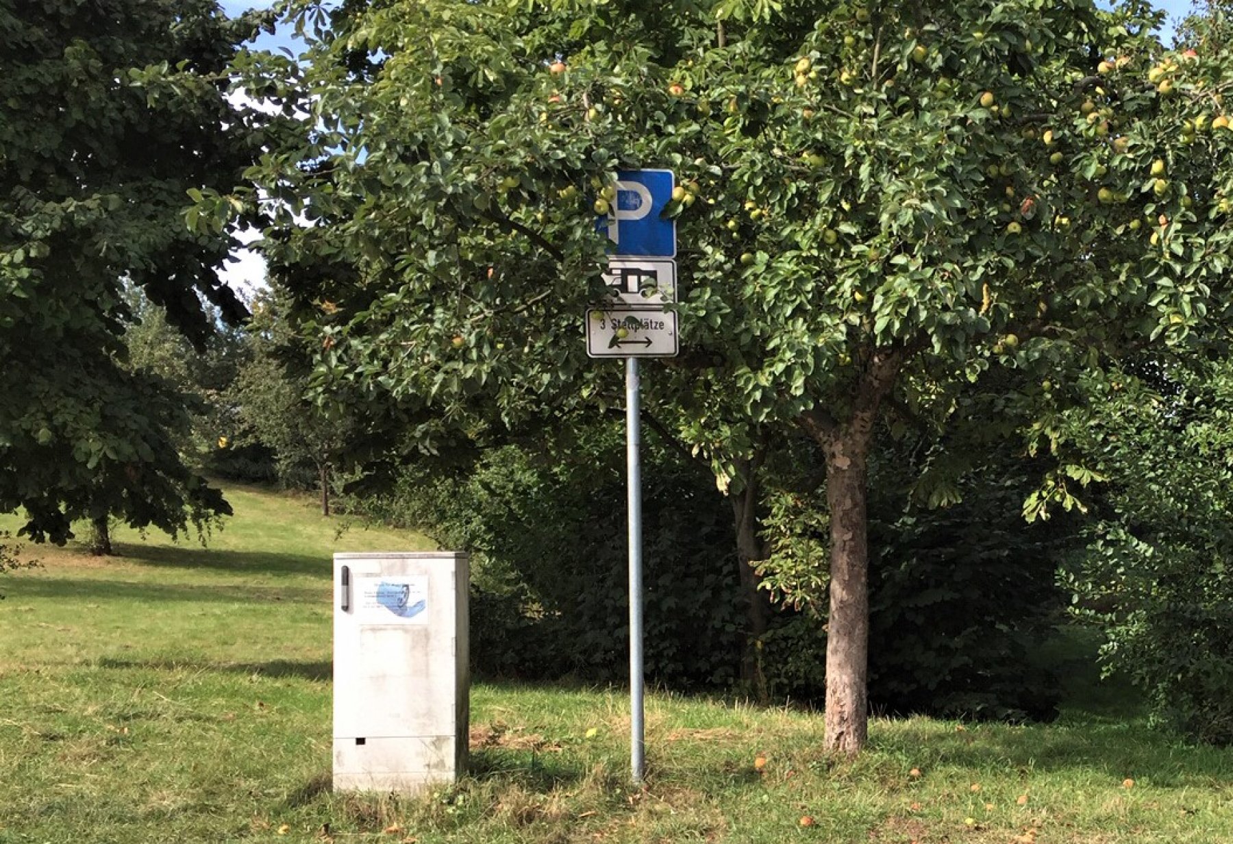Parkplatz am Schul- und Sportzentrum Meyerfel