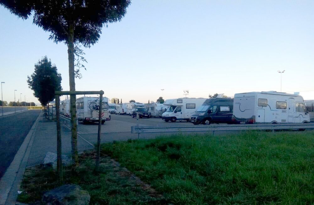 Stellplatz am Ernst Caravan Center Ettenheim