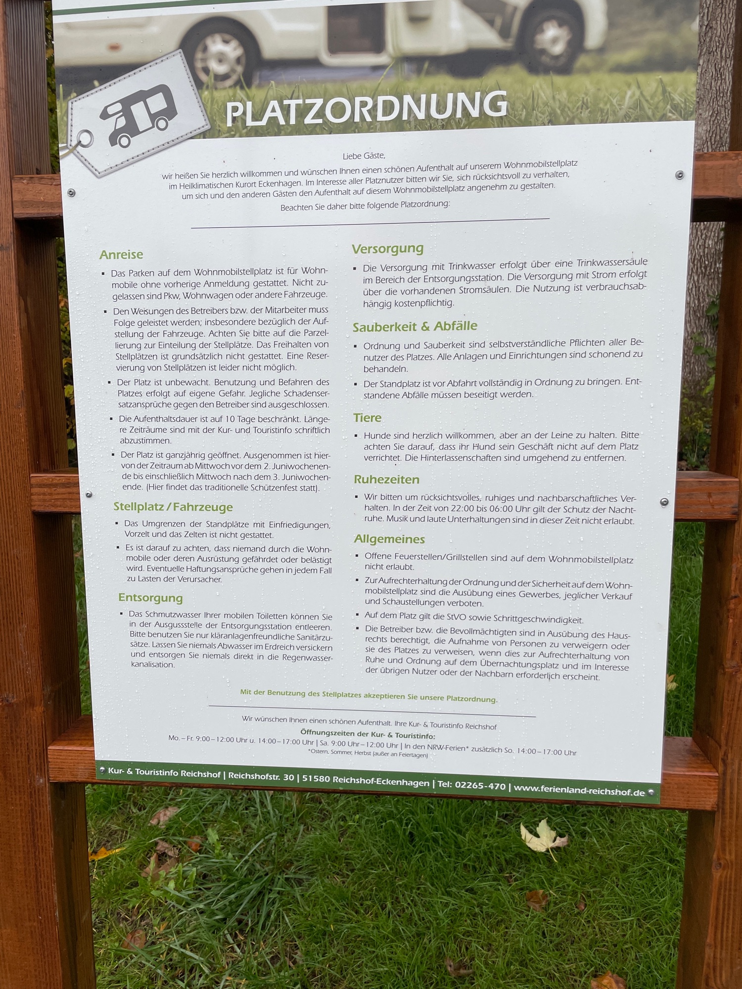 Wohnmobilstellplatz Eckenhagen — Photo 5