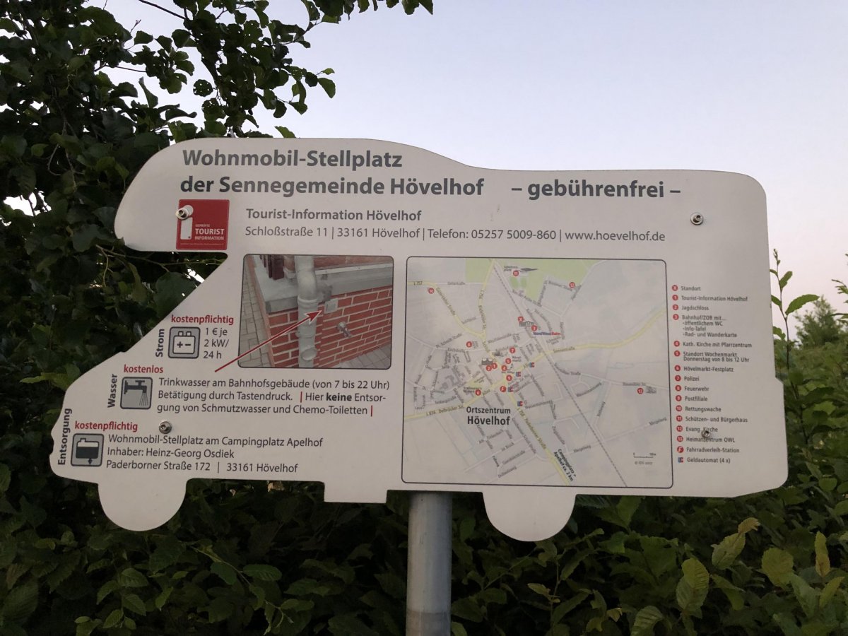 Stellplatz Hövelhof
