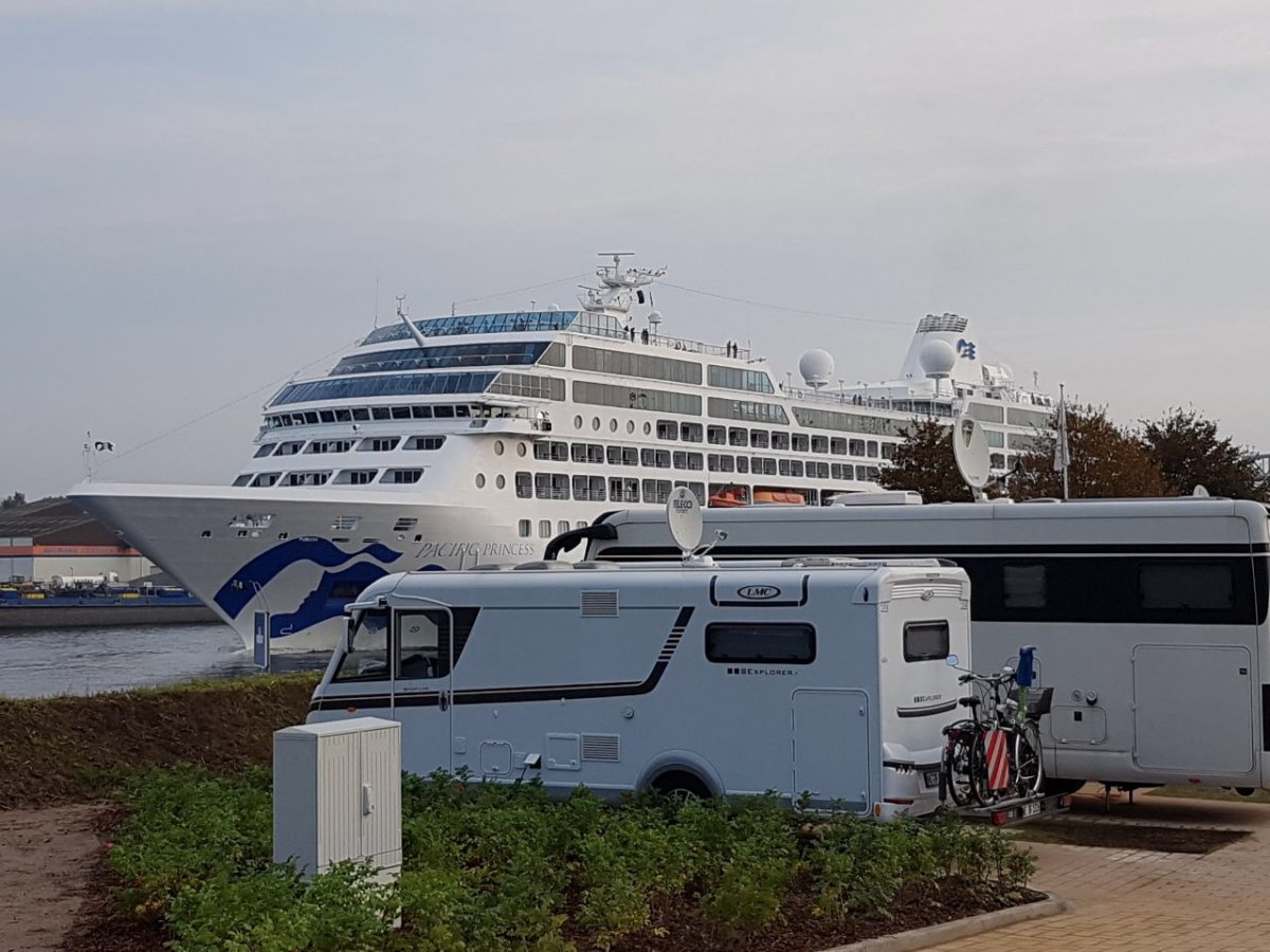 Wohnmobilhafen am Kanalcafe NOK — Photo 2