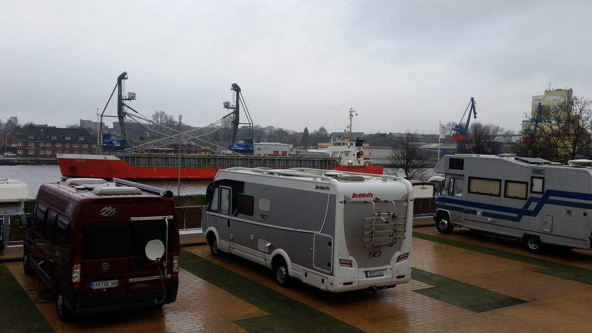 Wohnmobilhafen am Kanalcafe NOK — Photo 6