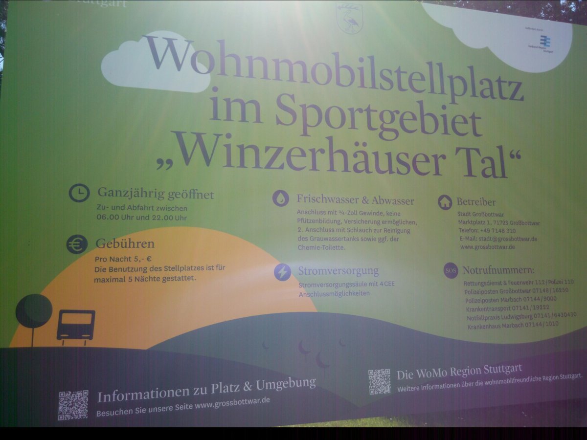 Wohnmobilstellplatz Großbottwar — Photo 4