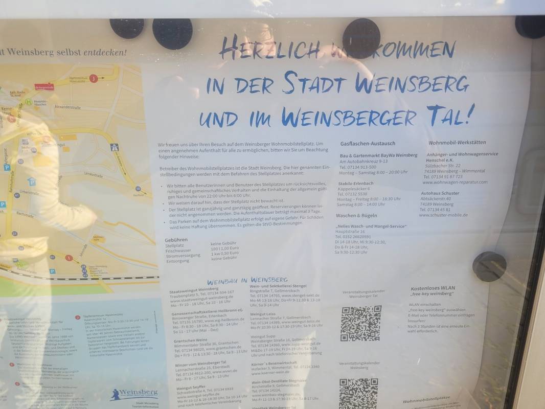 Stellplatz Weinsberg — Photo 3