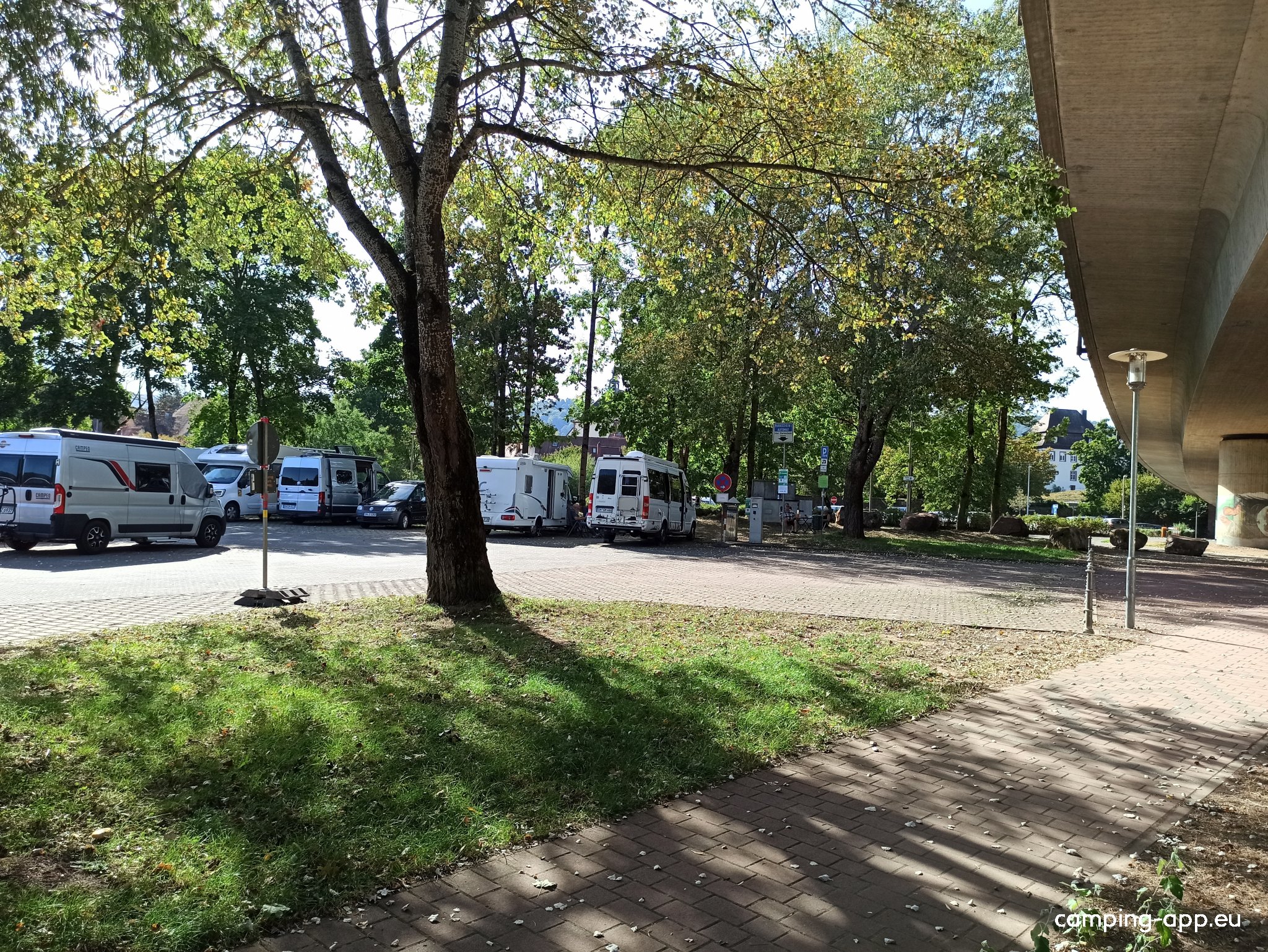 Stellplatz an der Lohrer Mainlände Lohr am Main