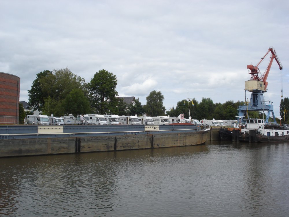 Stellplatz am Hafen Elsfleth
