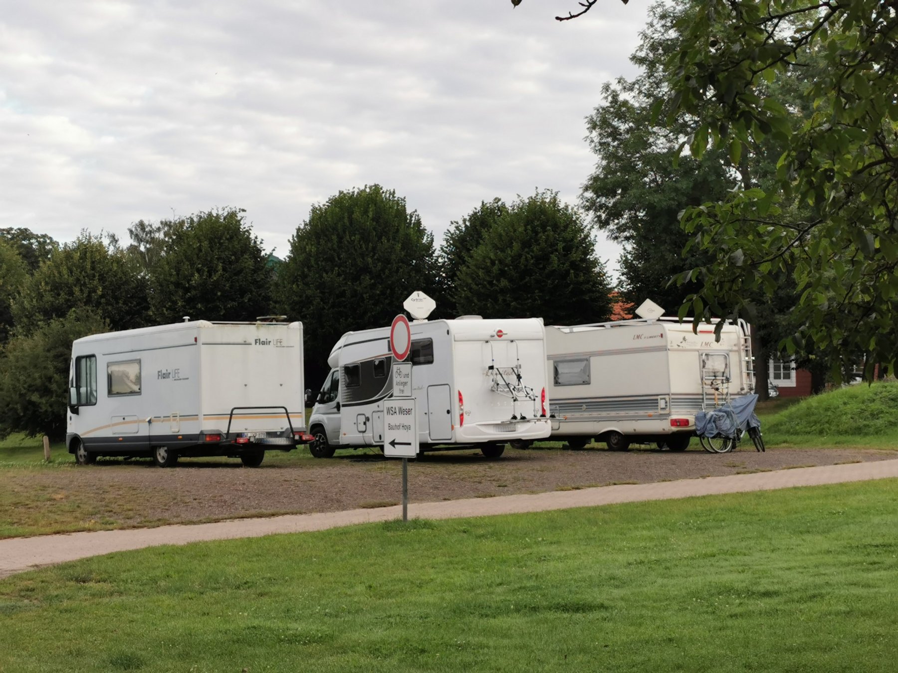 Wohnmobilstellplatz Weserblick — Photo 4