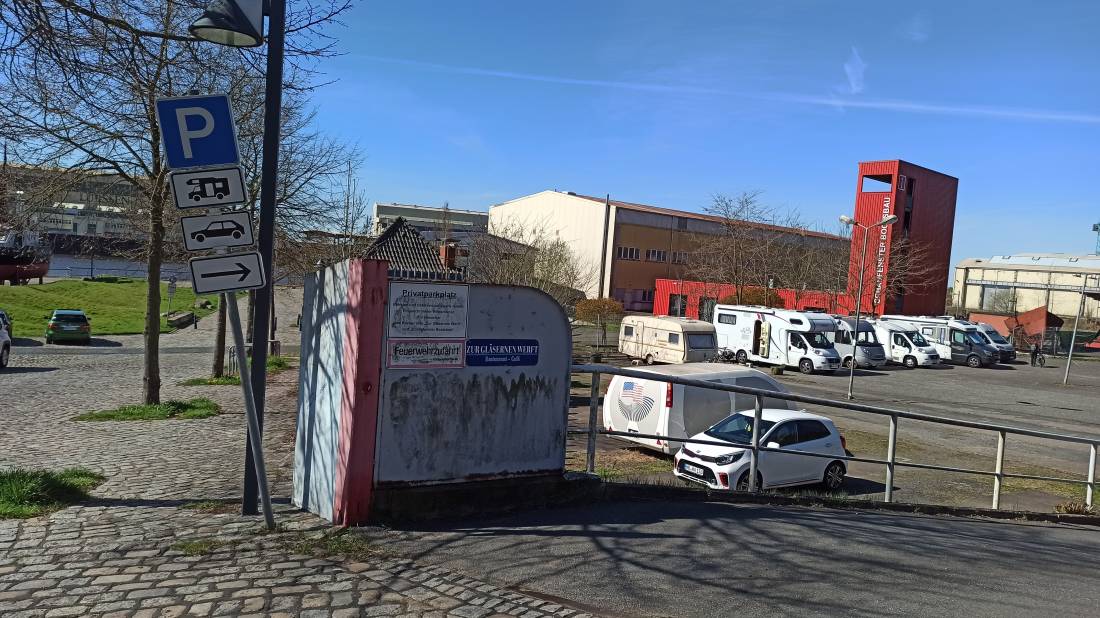 Stellplatz Maritime Meile Bremen