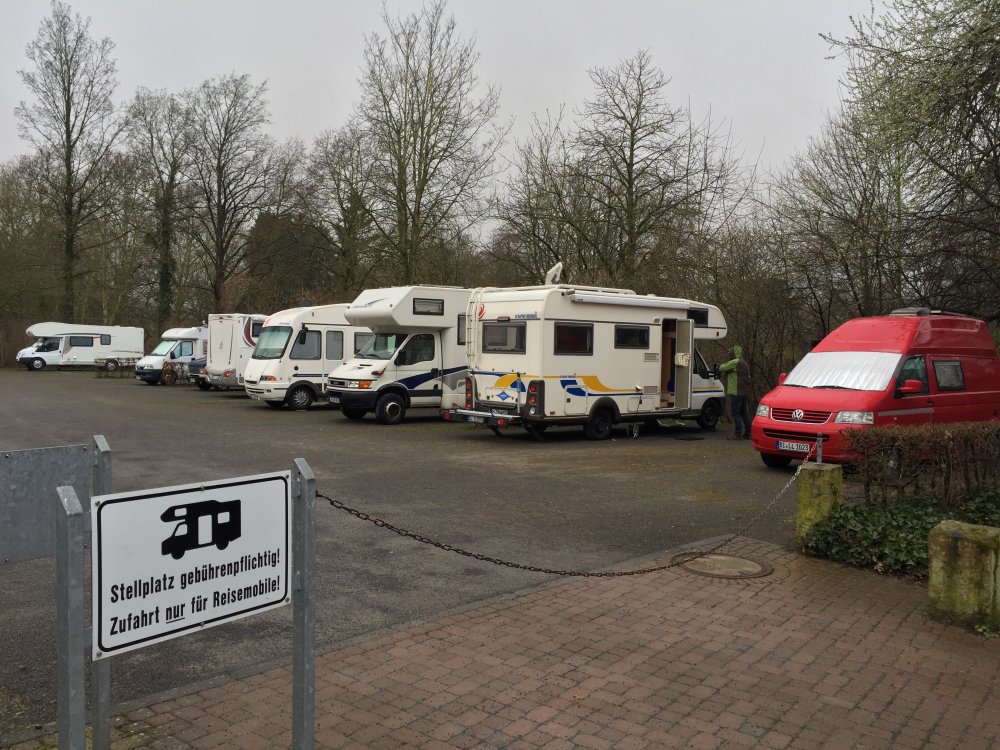 Stellplatz am Schloss Bückeburg