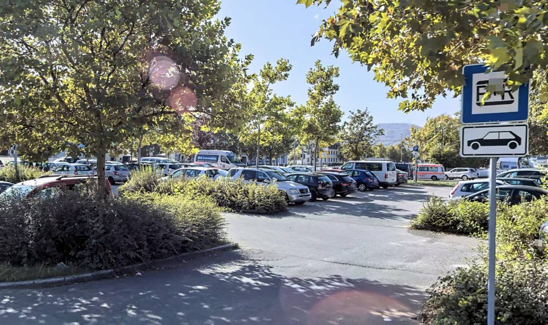 Stellplatz am Südbahnhof Reutlingen