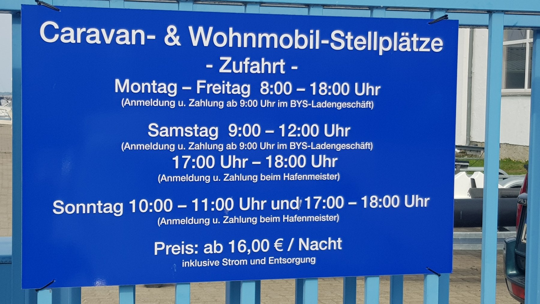 Stellplatz Barther Yachtservice — Photo 5