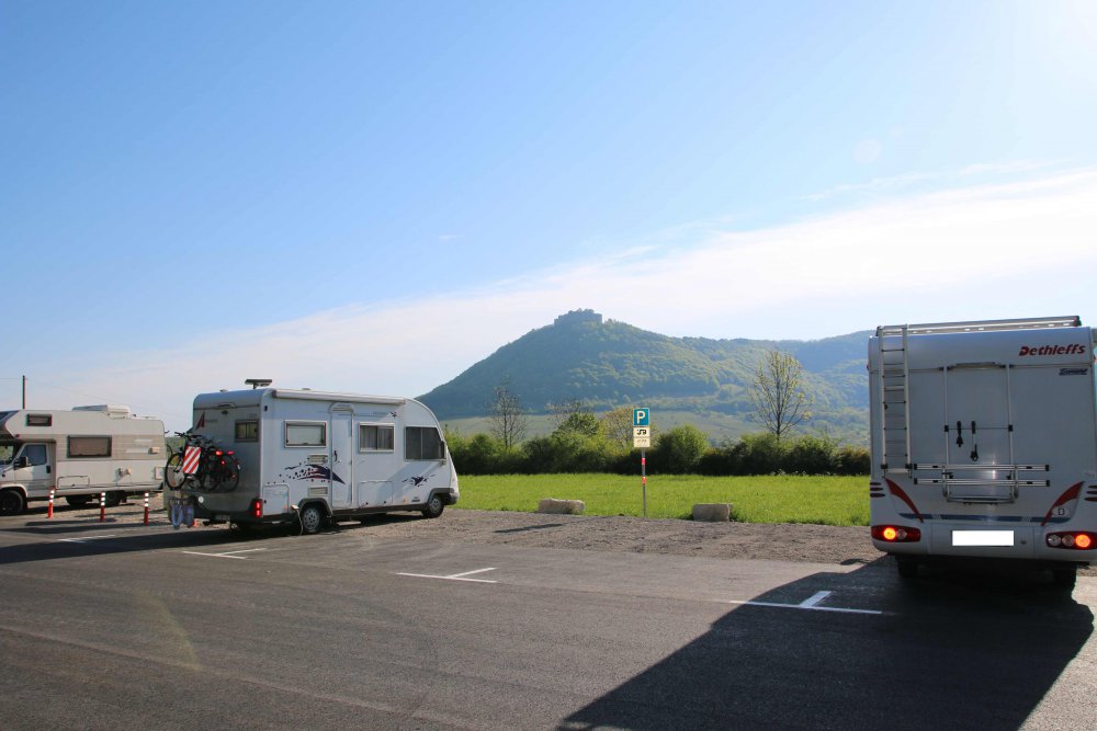 Wohnmobilstellplatz Am Schützenhause in der Stadt Neuffen — Photo 2