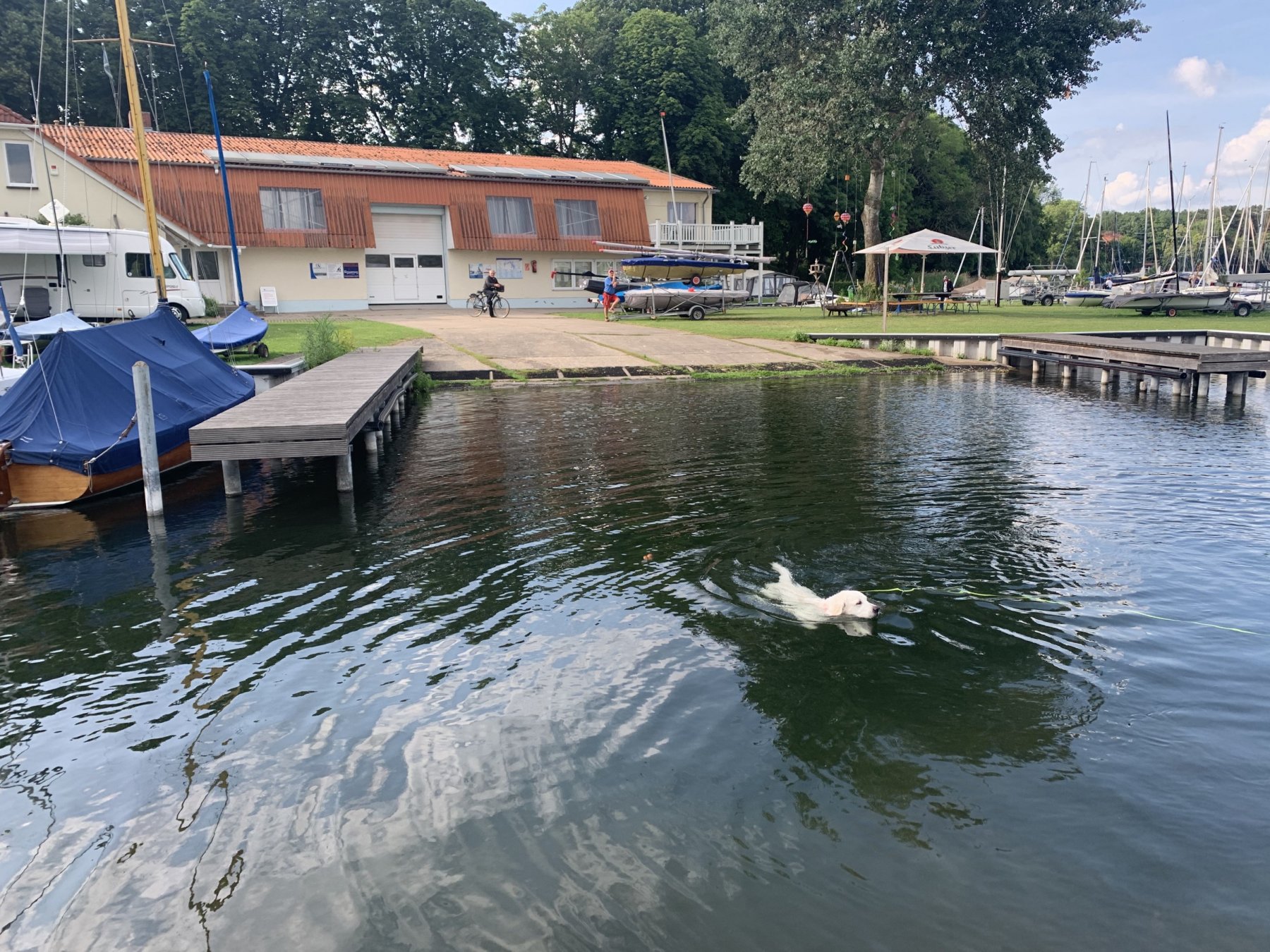 Stellplatz beim Seglerverein Röbel/Müritz — Photo 4