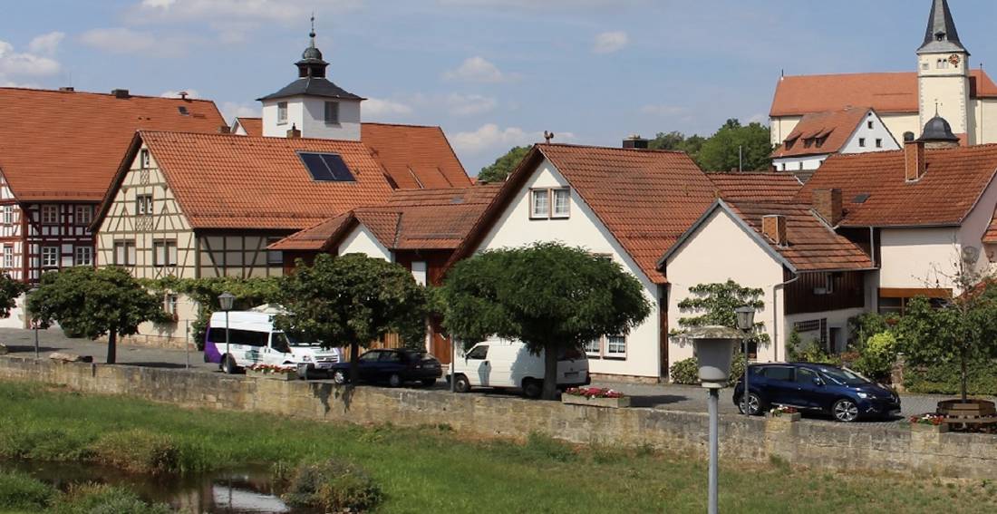 Stellplatz bei der Edelbrennerei Hohmann