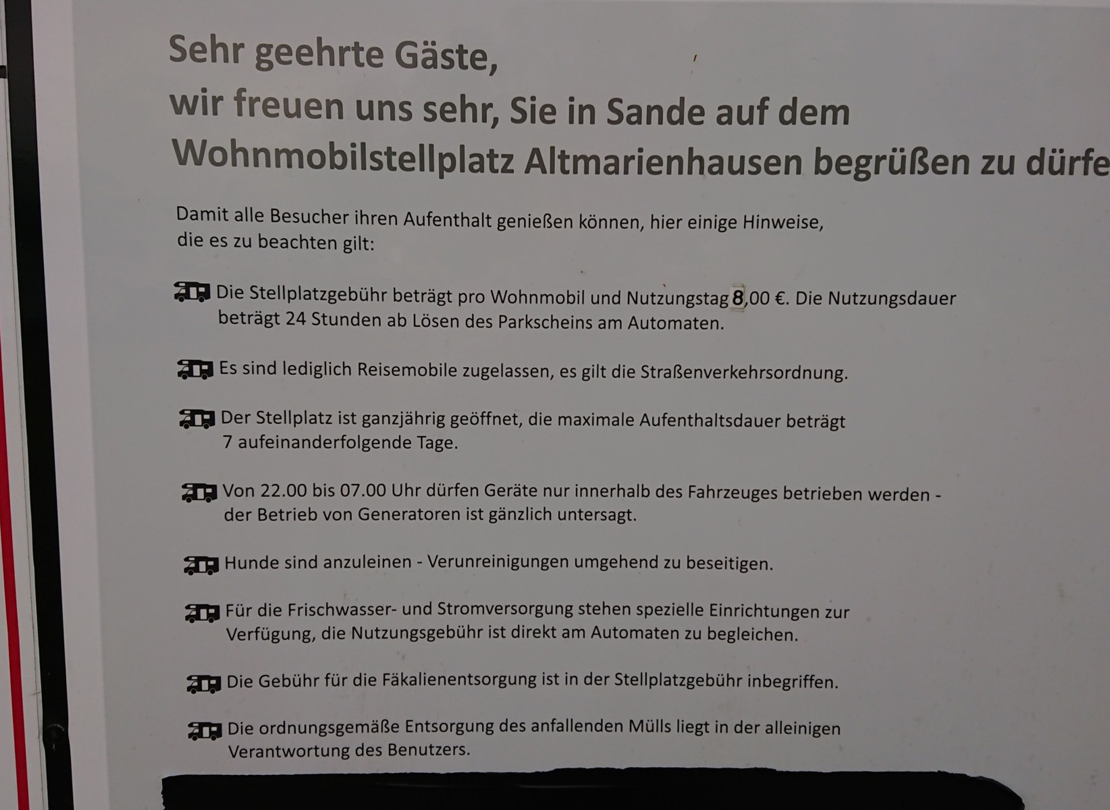 Stellplatz Sande Altmarienhausen — Photo 2