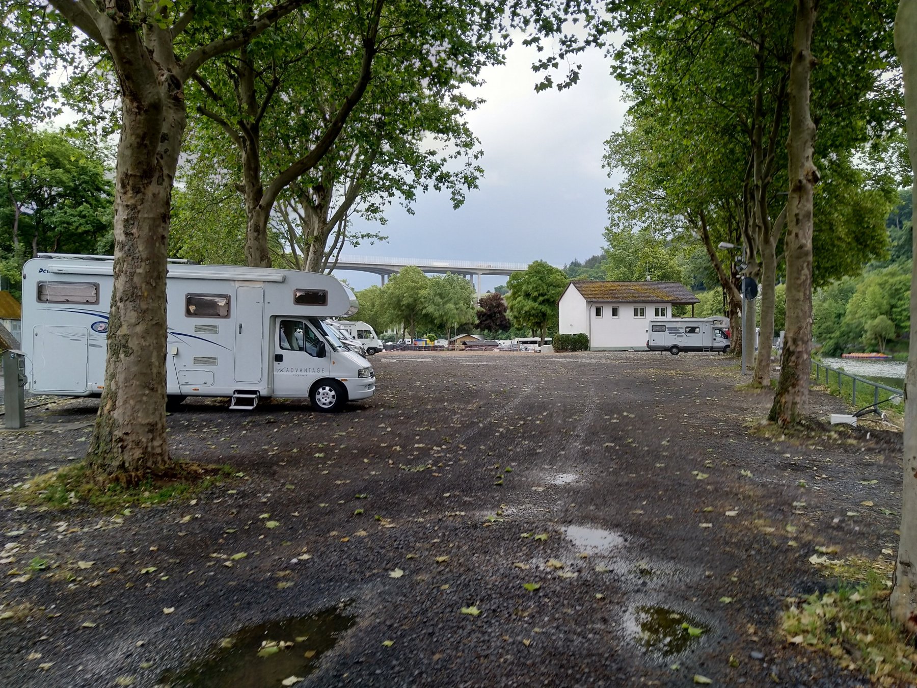 Stellplatz am Campingplatz Limburg