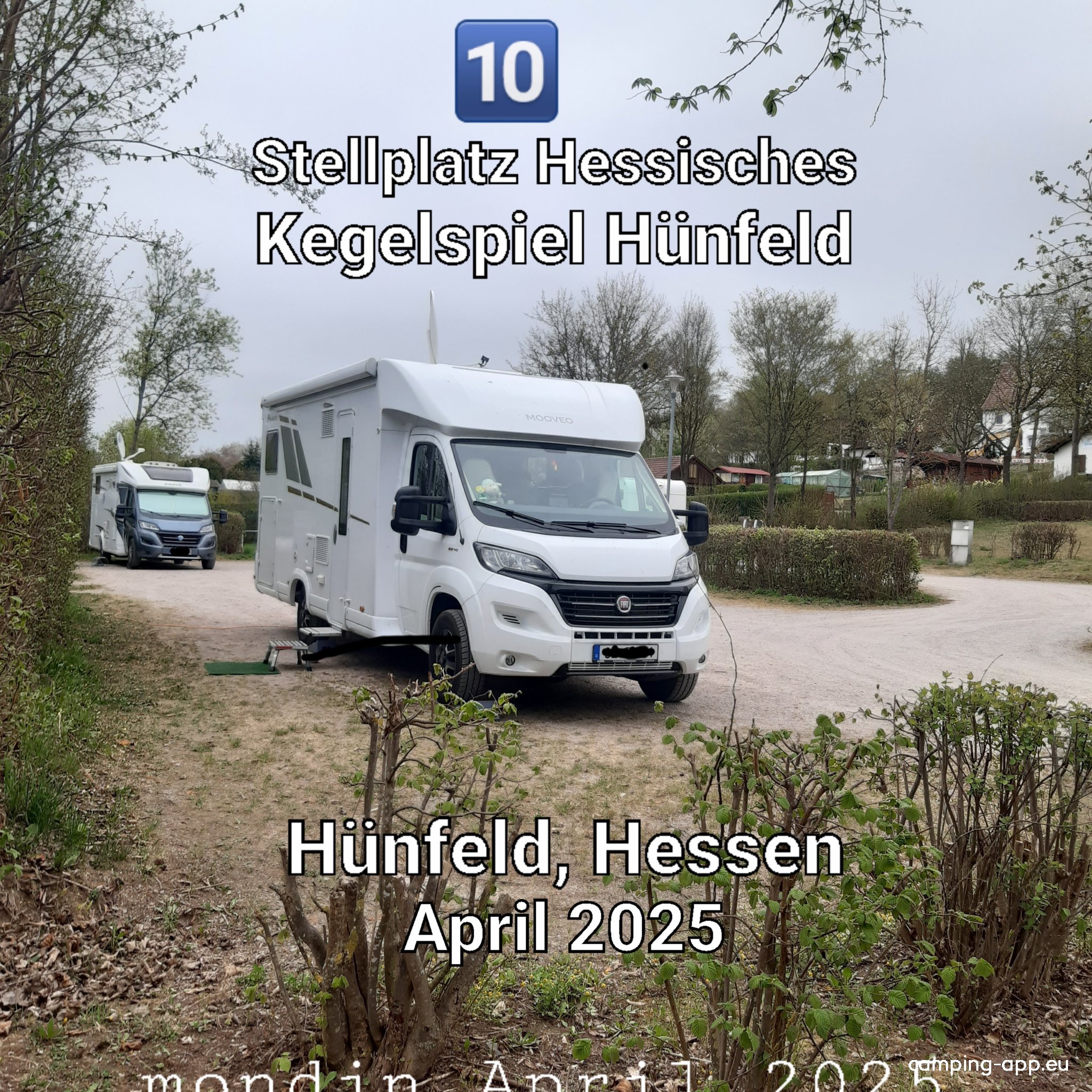 Stellplatz Hessisches Kegelspiel Hünfeld — Photo 6