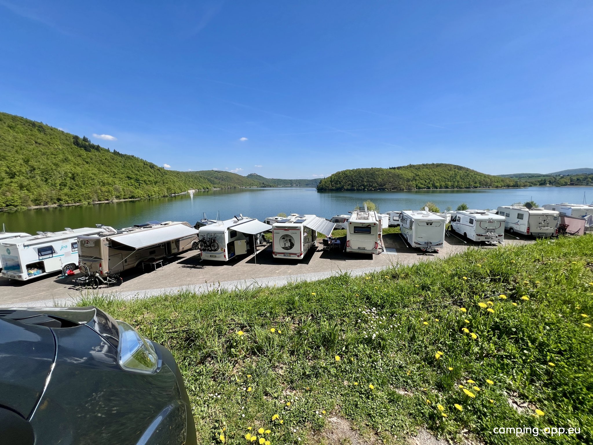 Wohnmobilpark Edersee-Alm — Motorhome pitch