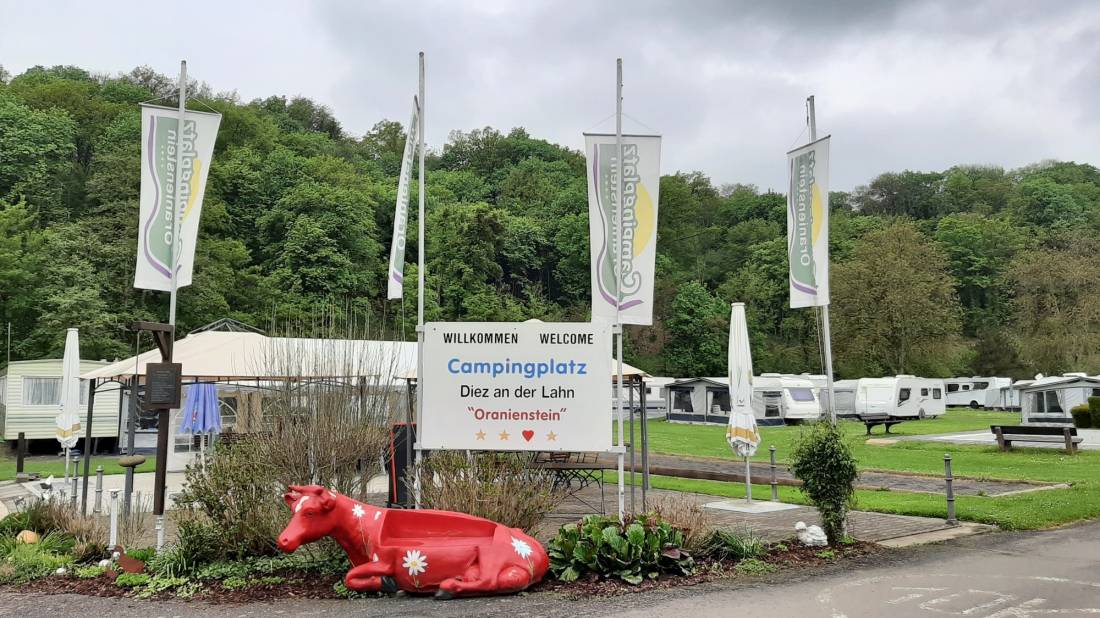 Campingplatz Oranienstein — Campsite in Diez an der Lahn / Rheinland-Pfalz