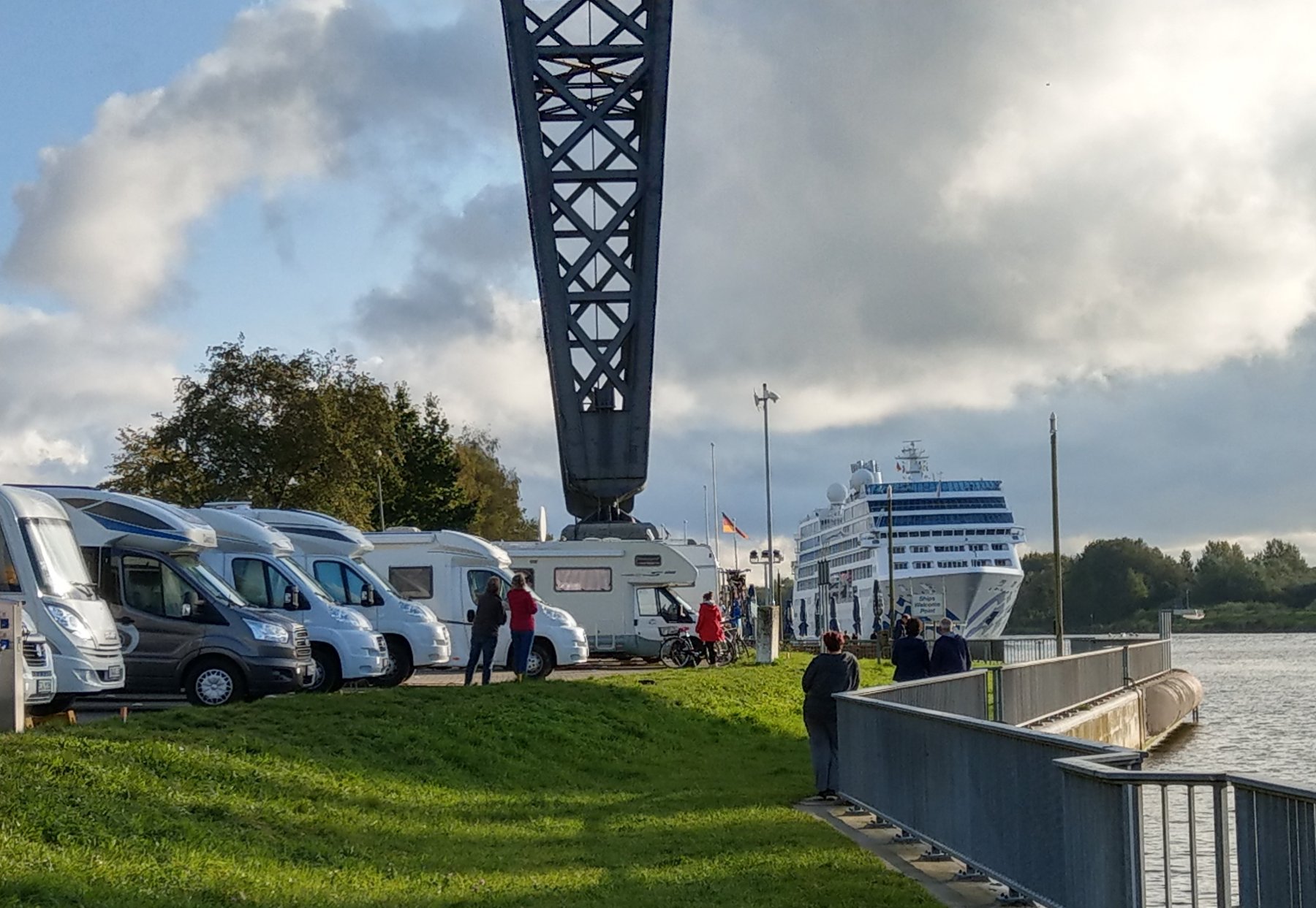 Wohnmobilhafen am Kreishafen NOK — Photo 5
