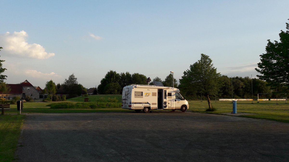 Stellplatz Rechtsupweg — Motorhome pitch in Rechtsupweg
