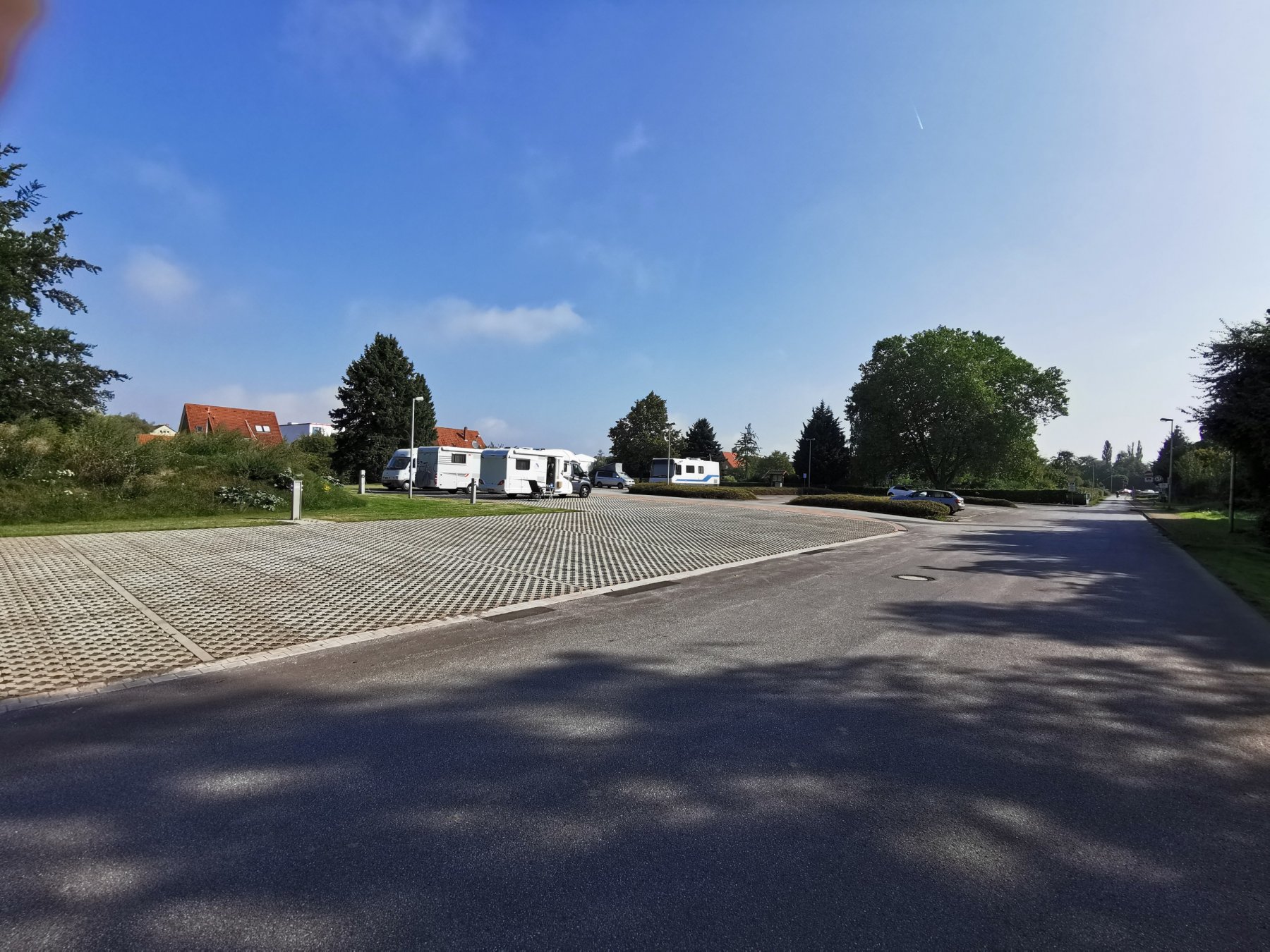Stellplatz am Tropicana Stadthagen — Motorhome pitch in Stadthagen
