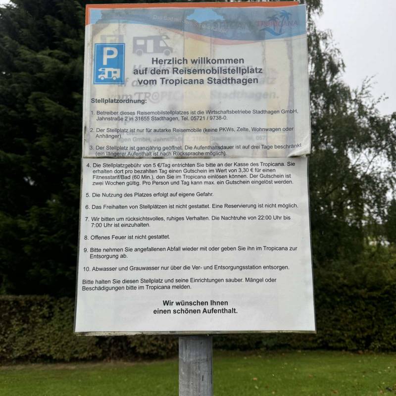 Stellplatz am Tropicana Stadthagen — Photo 3