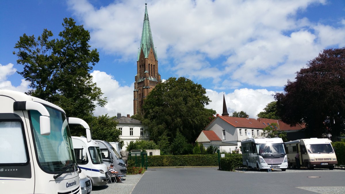 Stellplatz am Stadthafen Schleswig