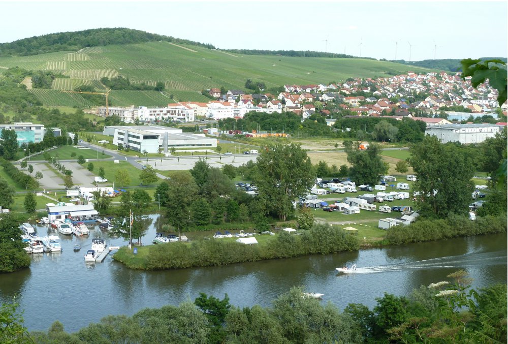 Stellplatz beim Wassersportclub Eibelstadt