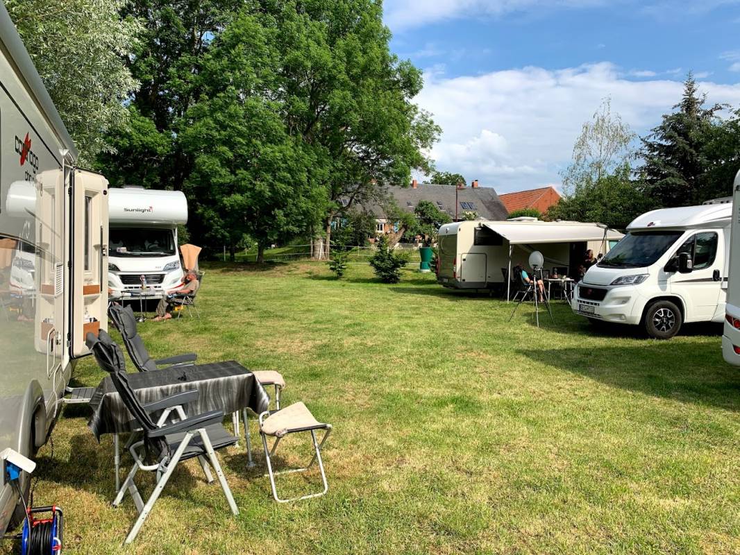 Storchenwiese — Bobilplass in Aland