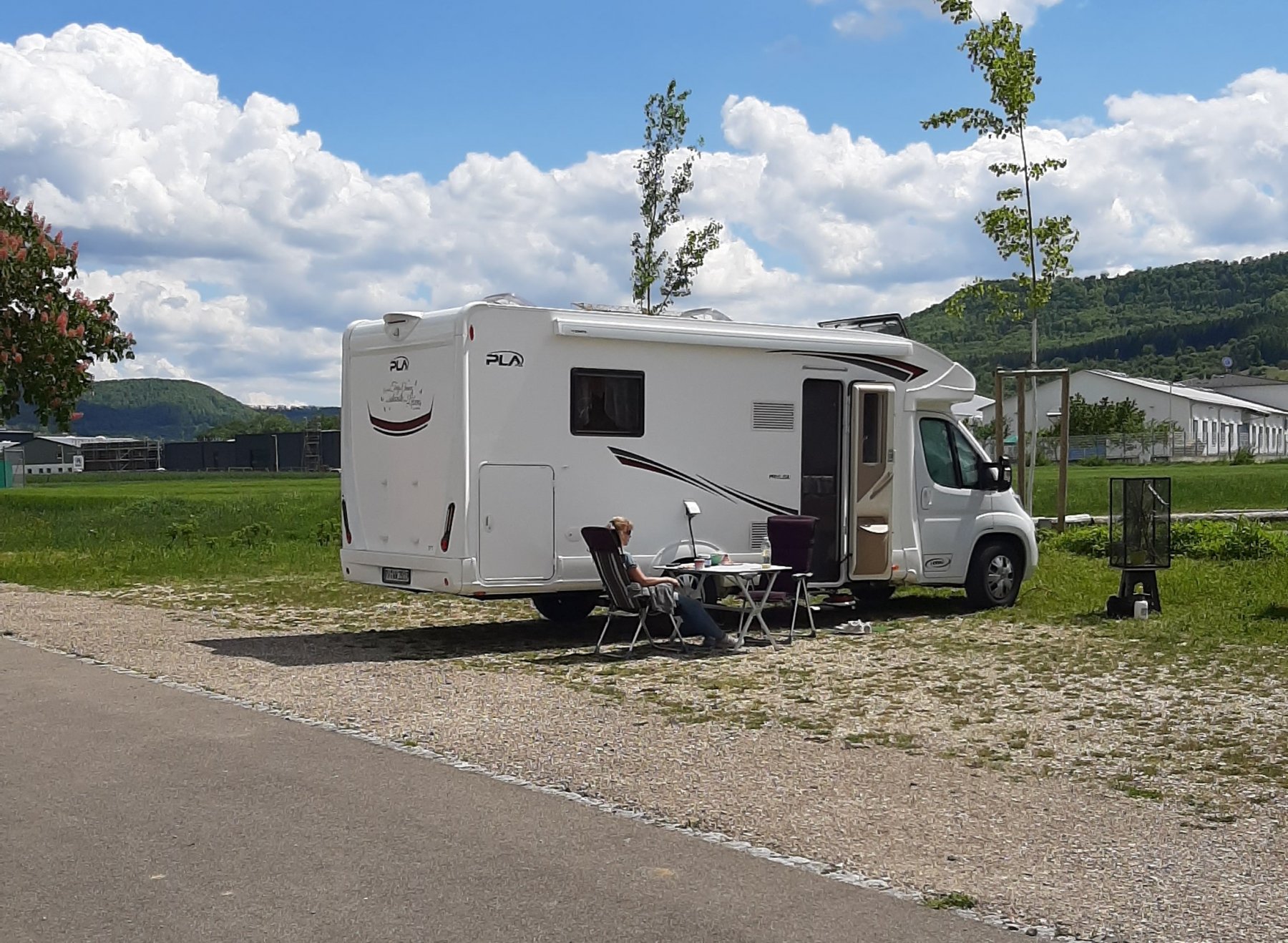 Stellplatz Mössingen — Karavanové stání in Mössingen-Belsen