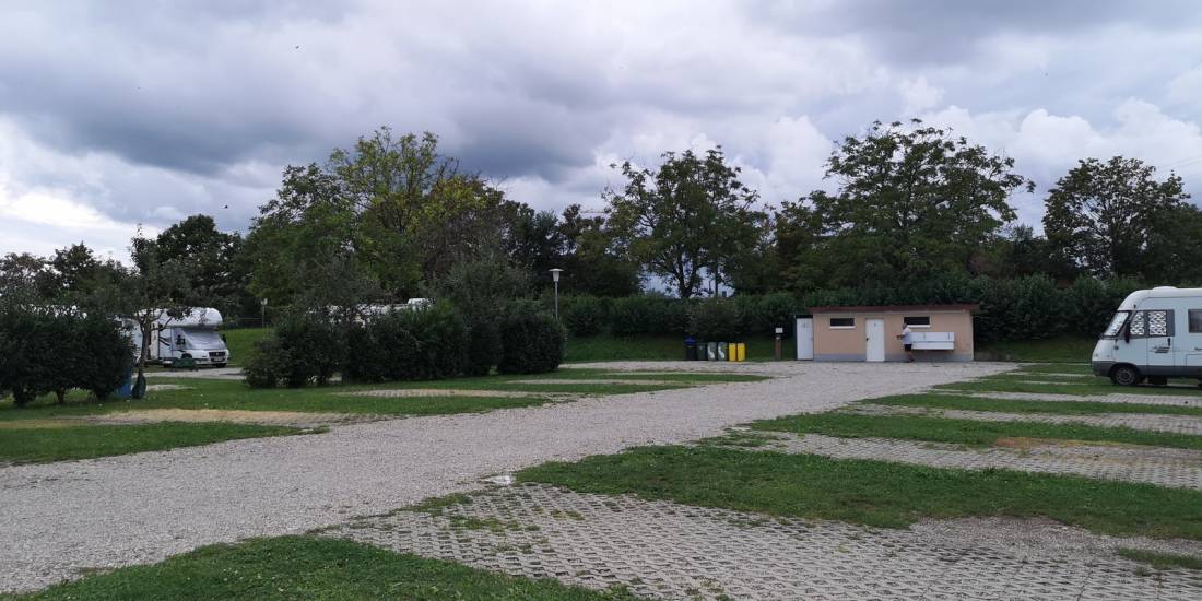 Wohnmobil Stellplatz am Müllersee