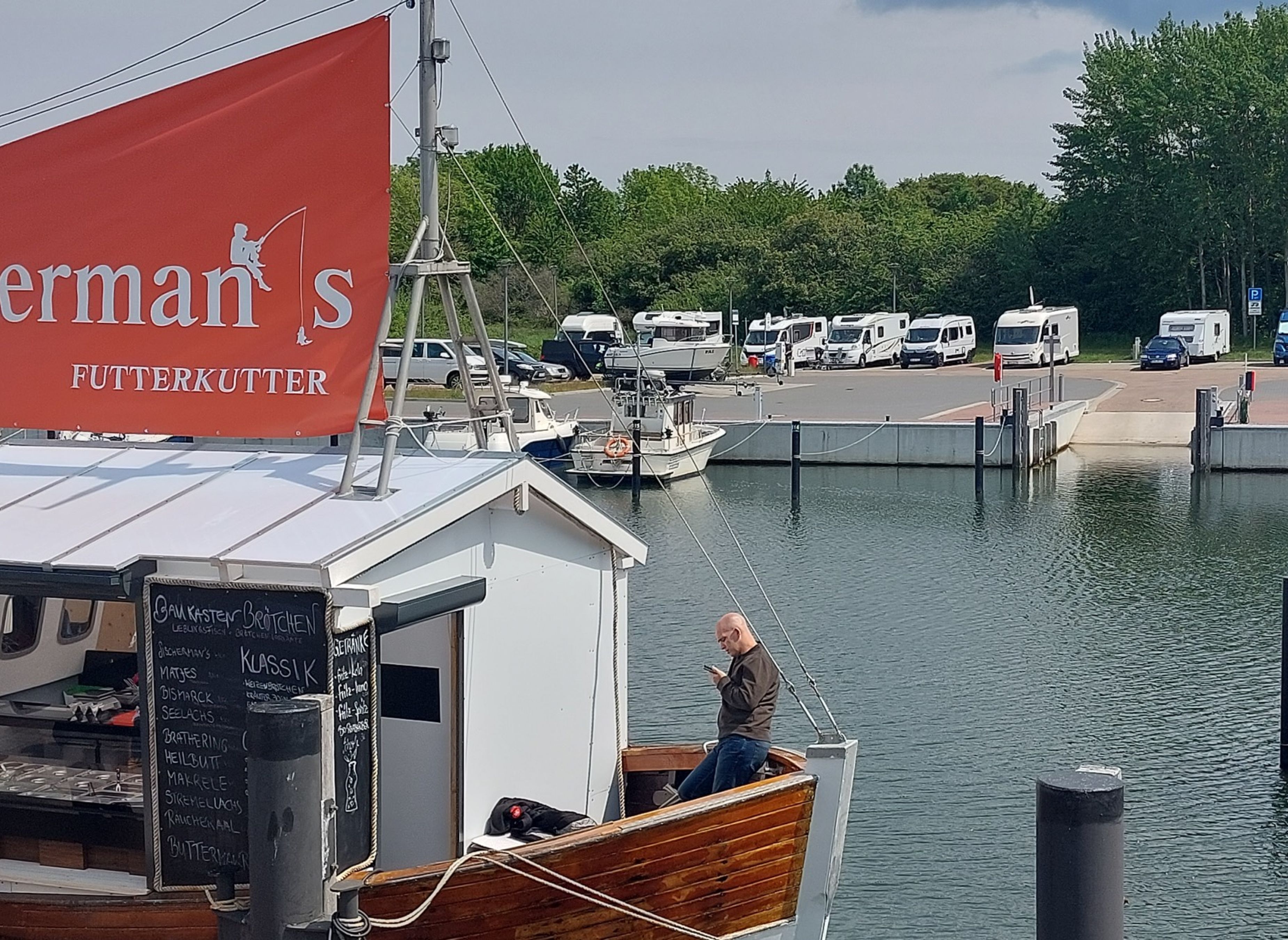 Stellplatz Marina Glowe