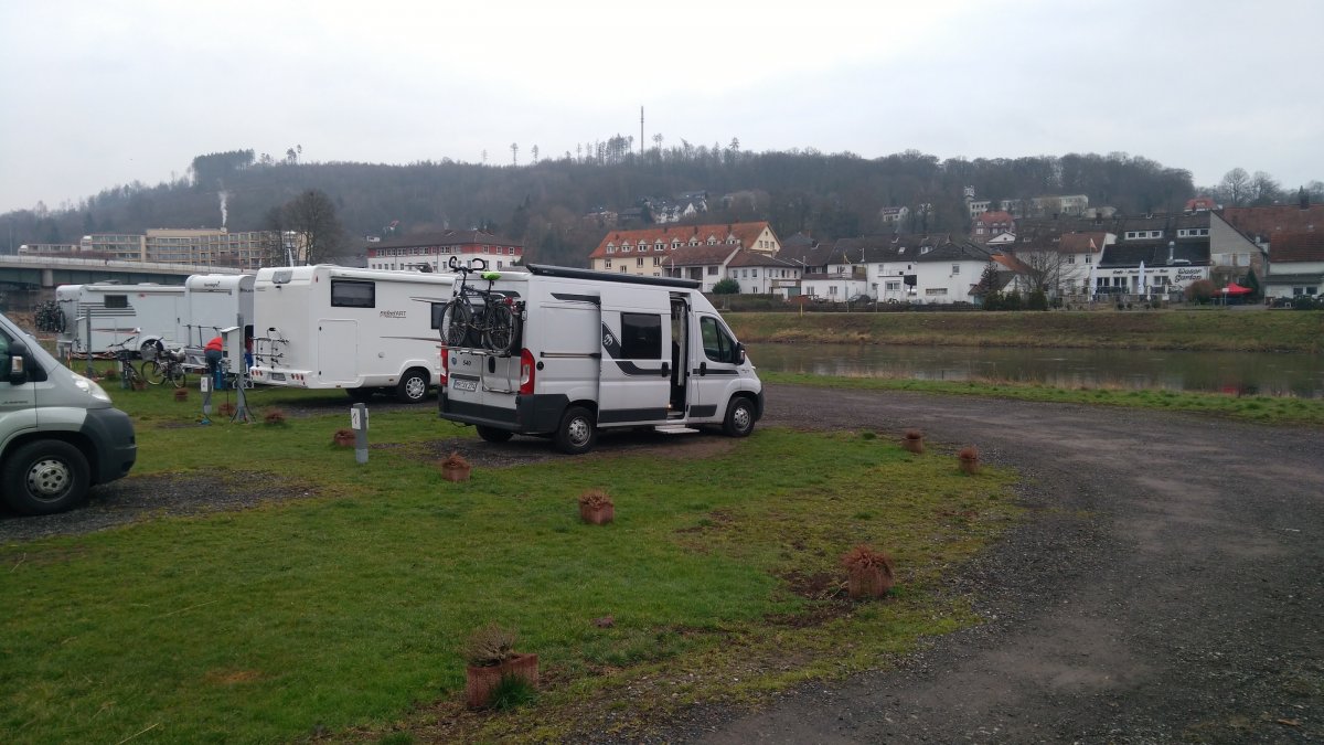 Stellplatz am Campingplatz Bad Karlshafen — Photo 5