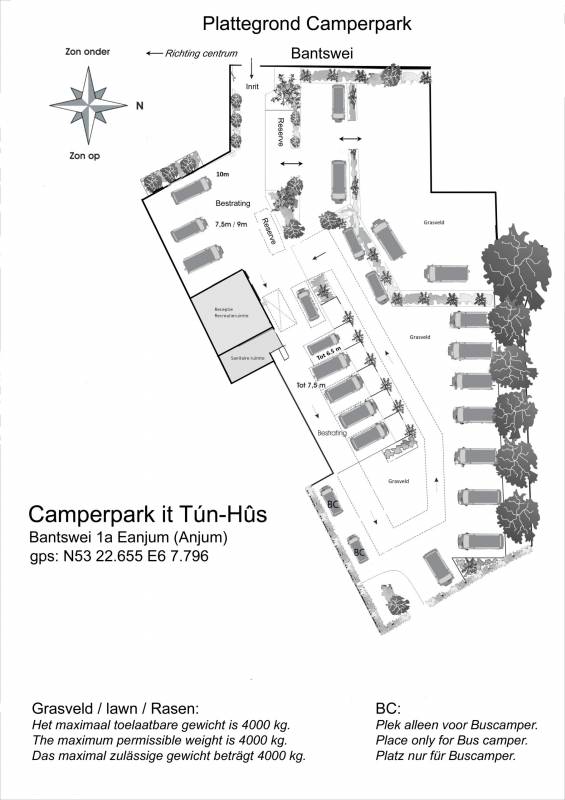 Camperpark it Tún-Hûs