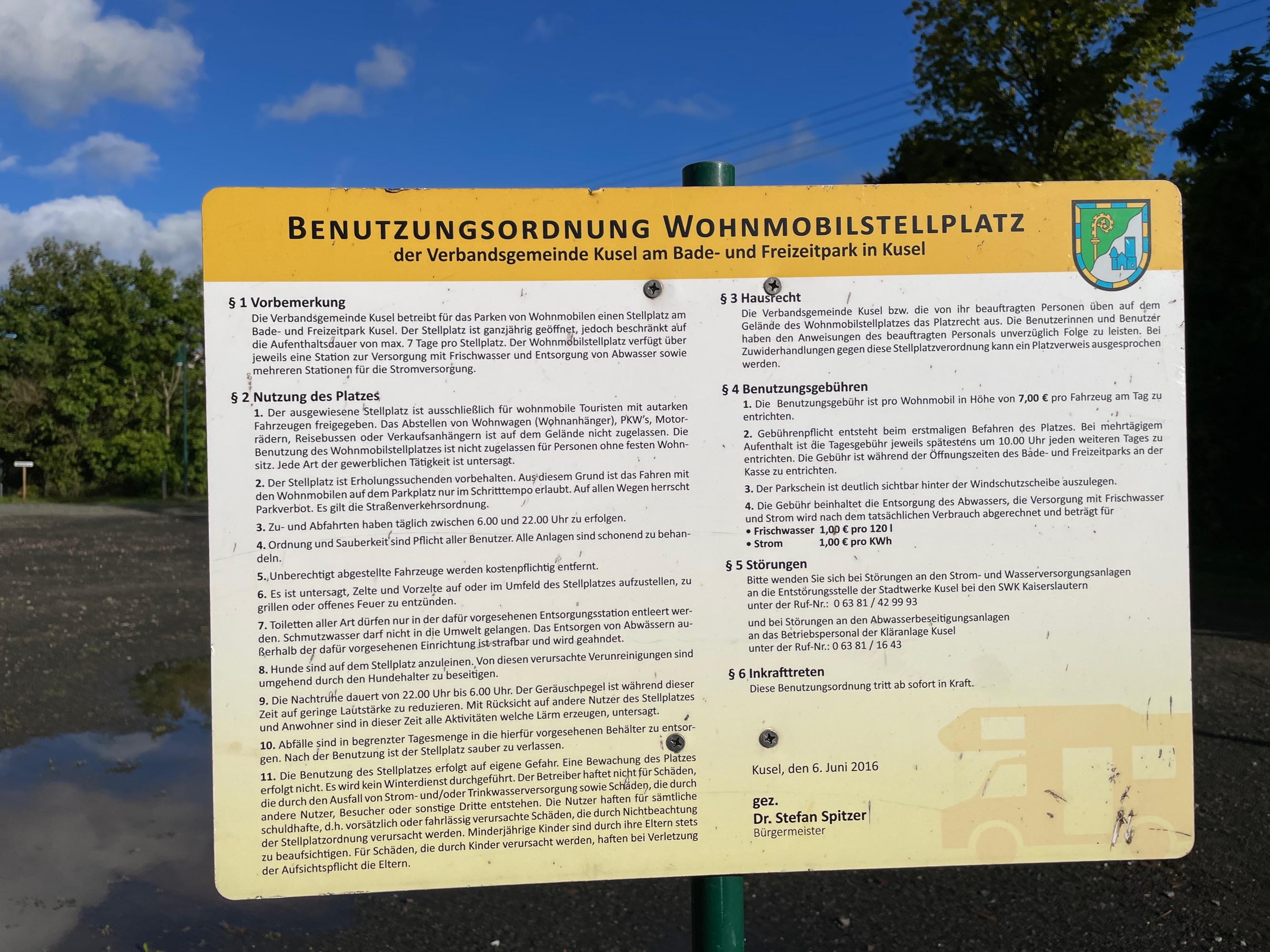 Stellplatz Erlebnisbad