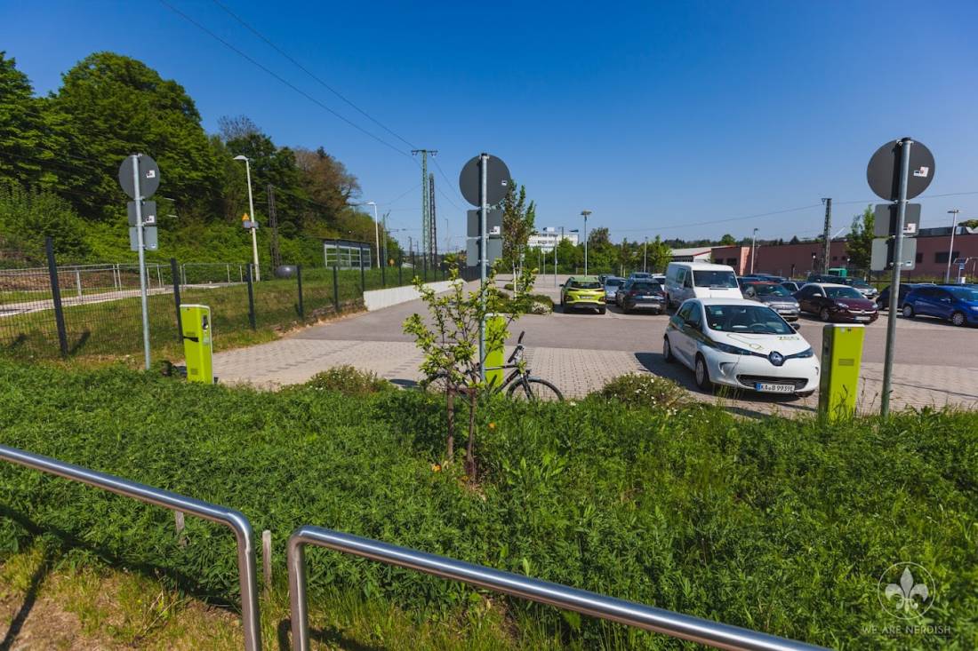 Parkplatz am Behördenzentrum