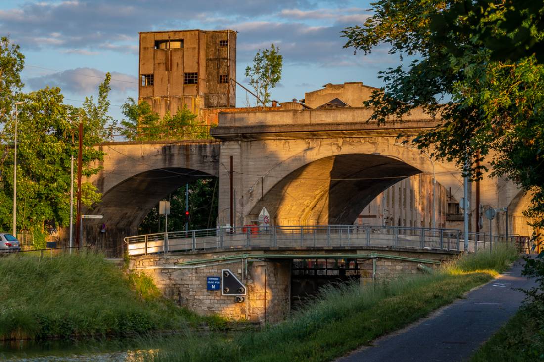 Aire de camping-car de Sarreguemines — Camperplaats in Sarreguemines