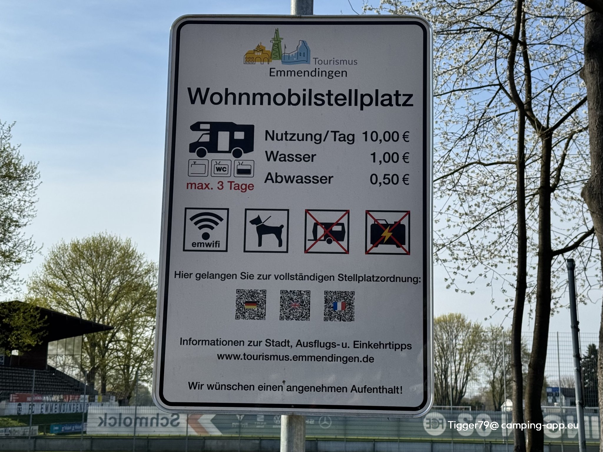 Stellplatz Emmendingen — Photo 5