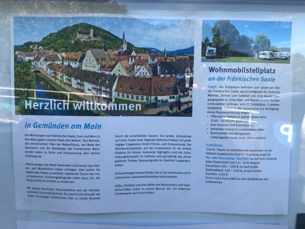 Stellplatz Gemünden am Main