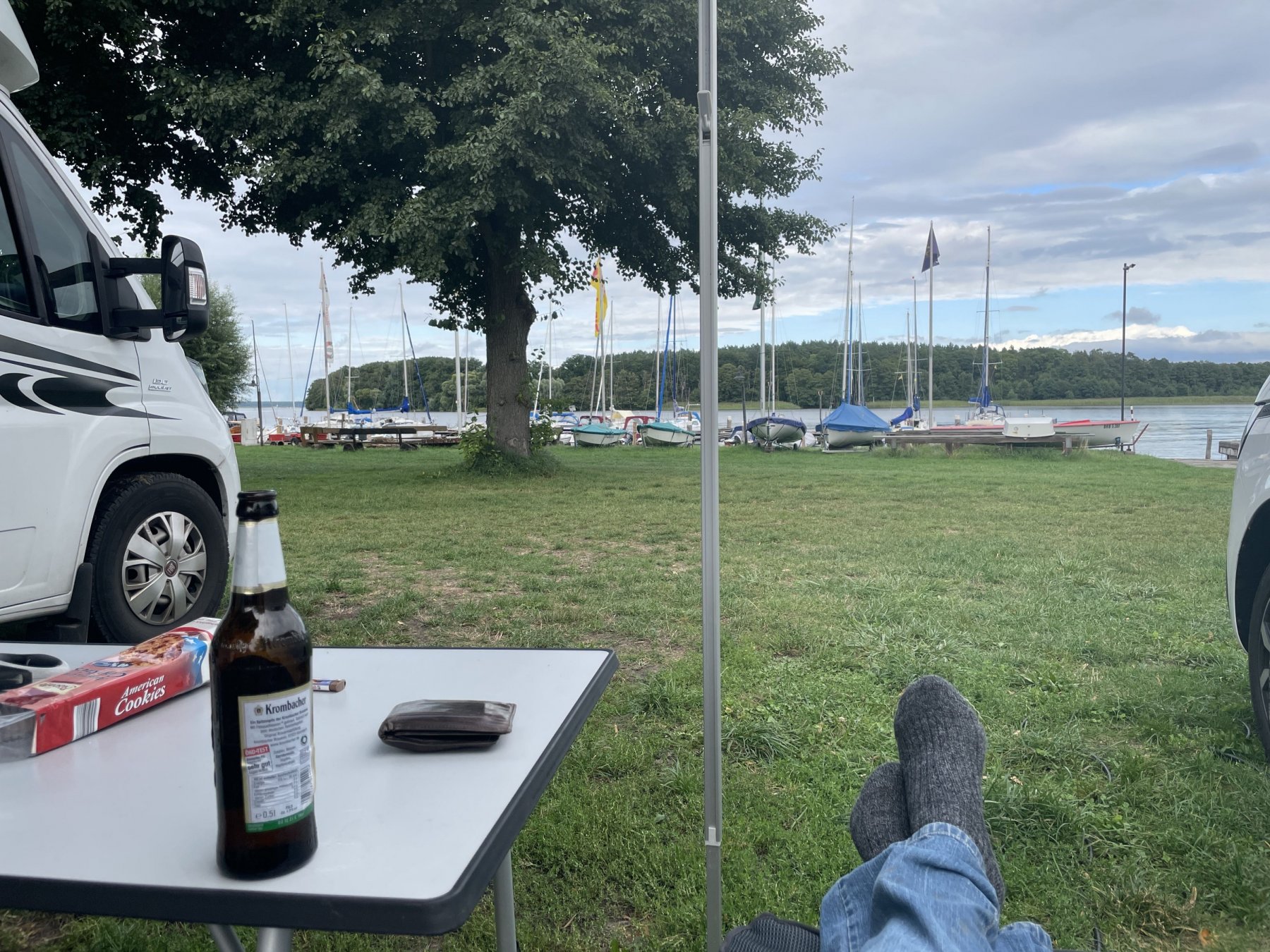 Stellplatz Segelverein Malchow — Motorhome pitch in Malchow