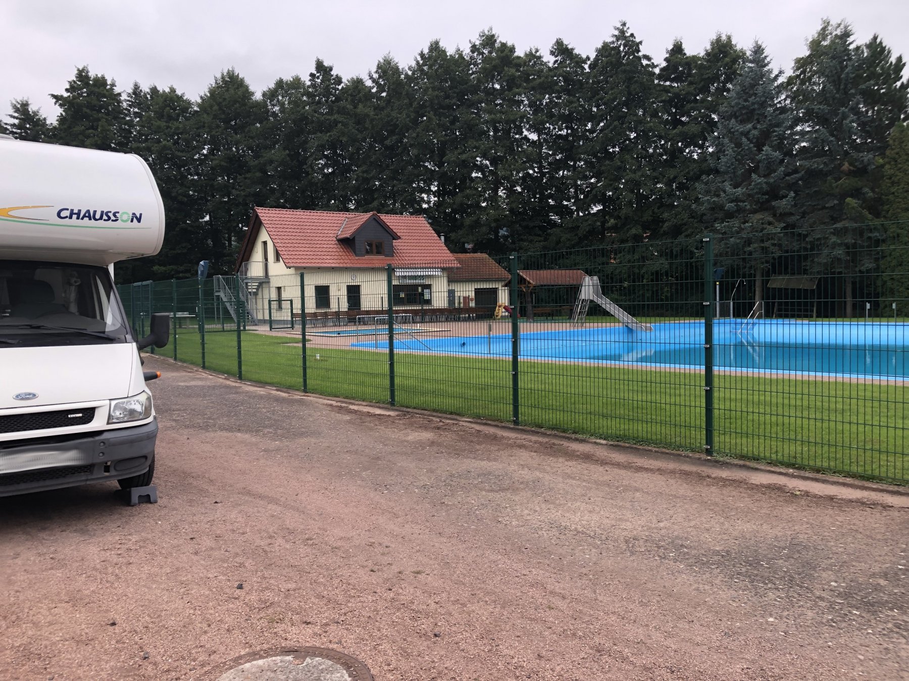 Stellplatz Freibad Wiesenthal