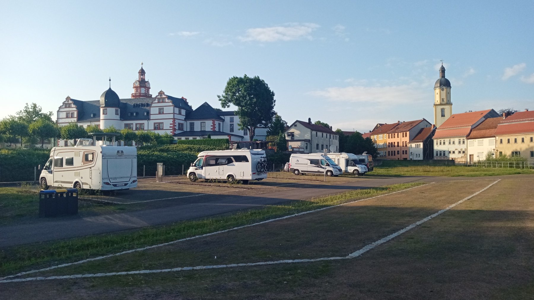 Stellplatz am Schloss Ehrenstein